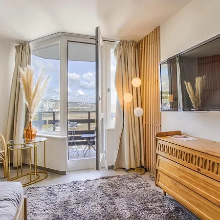 La Rev'rie - Vue Sur Avec Balcon Deauville