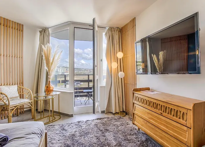 La Rev'rie - Vue Sur Avec Balcon Deauville