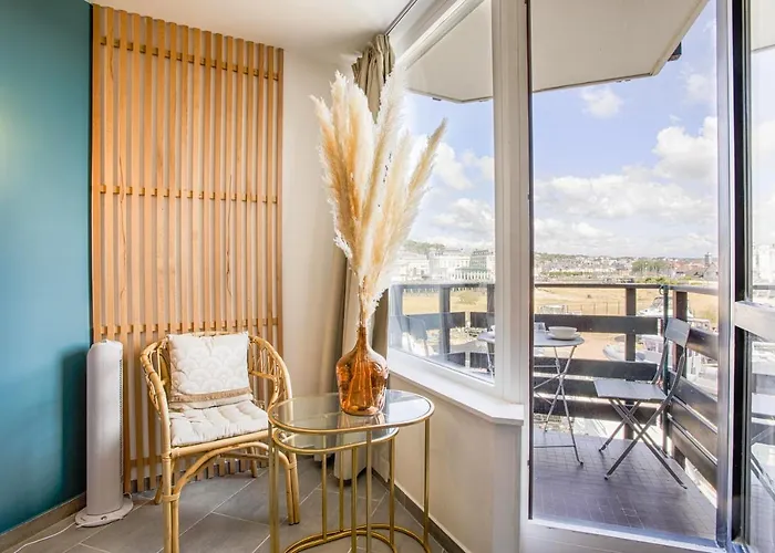 La Rev'rie - Vue Sur Avec Balcon Deauville